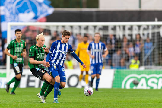 Varbergs André Boman och IFK Göteborgs Gustaf Norlin