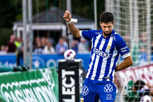 IFK Göteborgs Kevin Yakob jublar