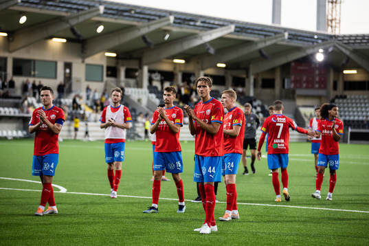 Helsingborgs spelare deppar