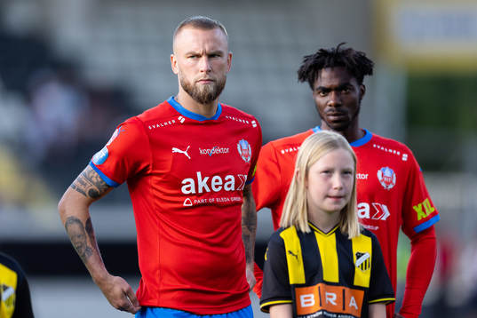 Helsingborgs Alexander Faltsetas på line up innan