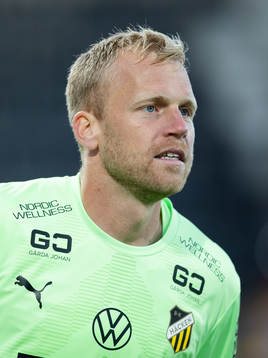 Häckens målvakt Peter Abrahamsson