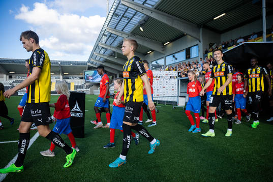Häckens Oscar Uddenäs, Tomas Totland och Kristoffer Lund