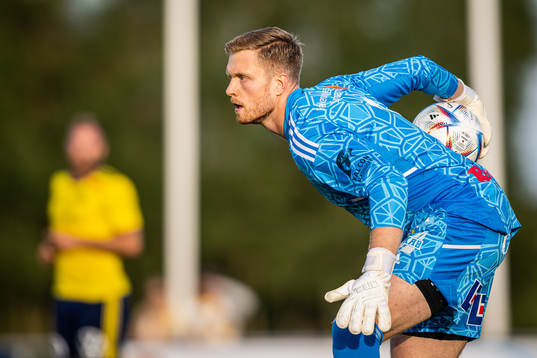 Falkenbergs målvakt Tim Erlandsson