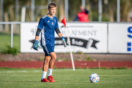 Ängelholms målvakt Lukas Bornandersson