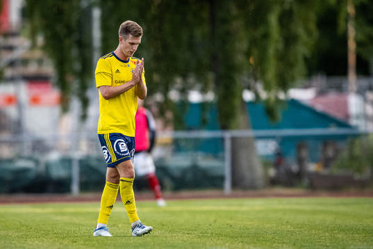 Ängelholms Niklas Svensson deppar