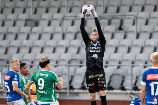 Norrbys målvakt Anton Cajtoft