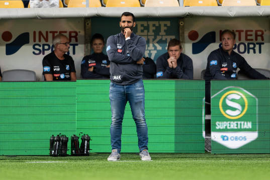 Norrbys tränare Mak Lind