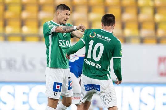 Irriterat mellan Brages André Reinholdsson och Niklas