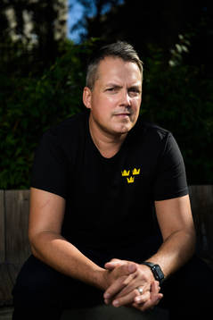 Head coach Tomas Montén of Sweden poses for a portrait
