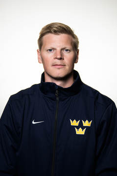 Assistant coach Patrik Andersson of Sweden poses for a