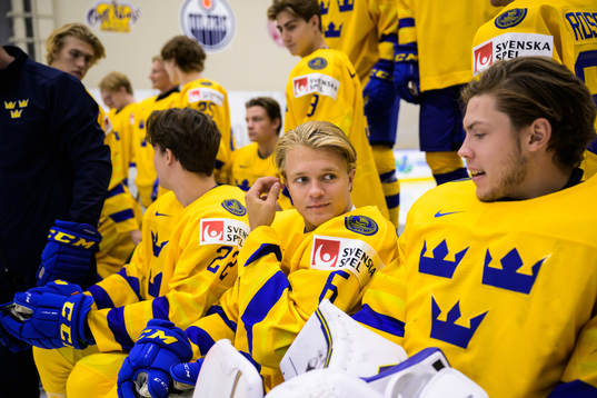 Måns Forsfjäll of Sweden at a practice session