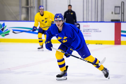 Liam Öhgren of Sweden at a practice session