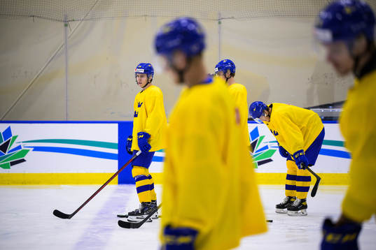 Jonathan Lekkerimäki of Sweden at a practice session