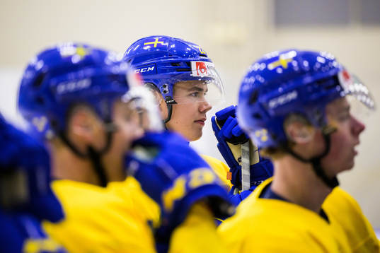 William Wallinder of Sweden at a practice session