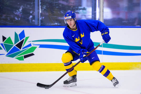 Jonathan Lekkerimäki of Sweden at a practice session
