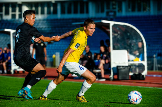 Lunds Eddie Tran mot IFK Malmös Oscar Erlandsson