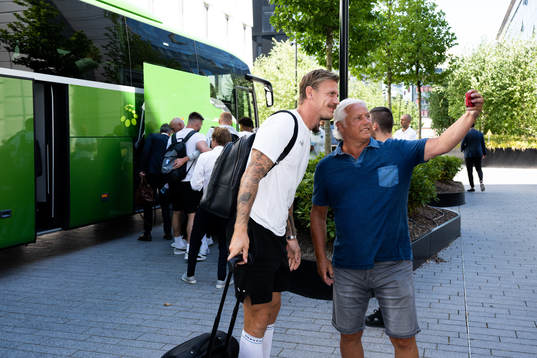 Goalkeeper Johan Dahlin of Malmö FF