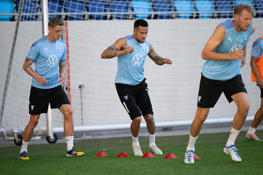 Sören Rieks, Martin Olsson and Ola Toivonen