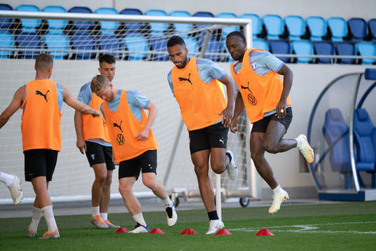 Isaac Kiese Thelin and Mohamed Buya Turay