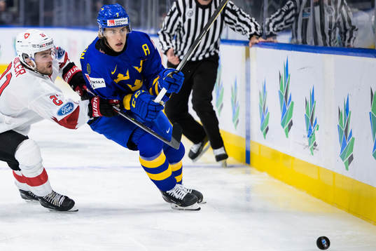 Dario Sidler of Switzerland and Simon Edvinsson of Sweden