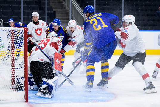 Daniel Torgersson of Sweden scores 2-0