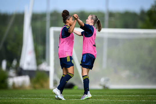 Felicia Schröder och Ella Lundin