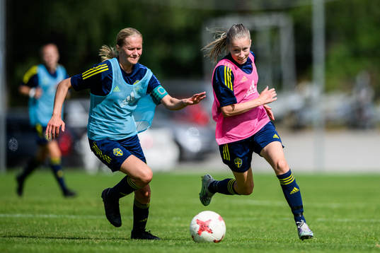 Olivia Neander och Ella Lundin