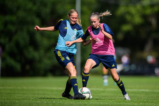 Olivia Neander och Ella Lundin
