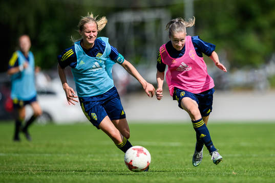 Olivia Neander och Ella Lundin