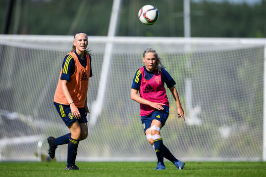 Fabienne Bartholdson och Isolde Kackur