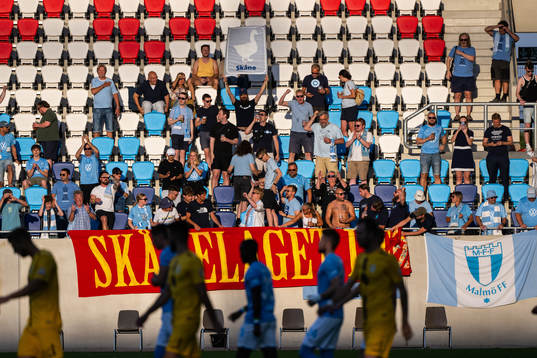 Supporters of Malmö FF
