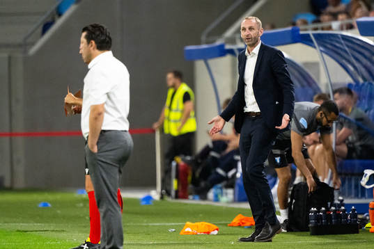Coach  Andreas Georgson of Malmö FF
