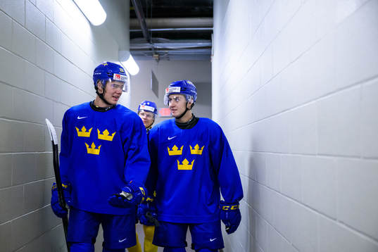 William Wallinder, Måns Forsfjäll and Daniel Ljungman of