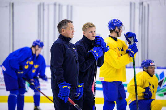 Head coach Tomas Montén and assistant coach Patrik