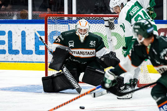 Kristianstads målvakt Filip Larsson