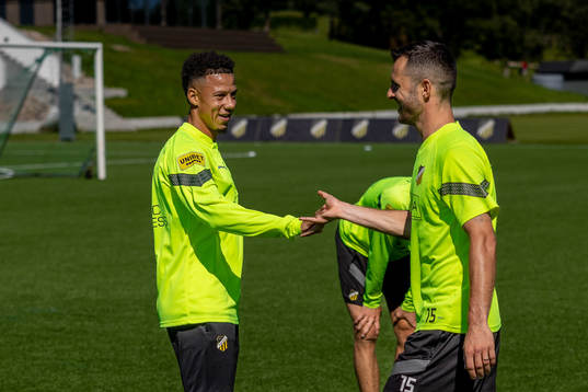 Tobias Sana och Kadir Hodzic