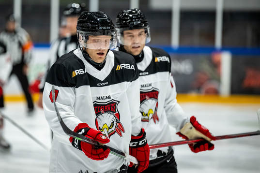 Malmö Redhawks Johan Olofsson deppar