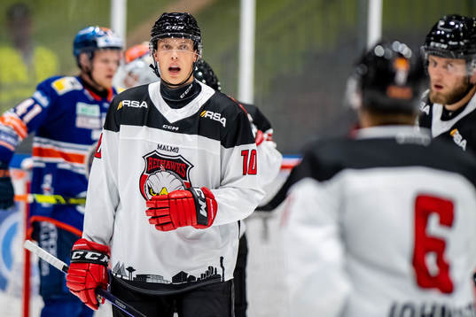 Malmö Redhawks William Von Barnekow deppar