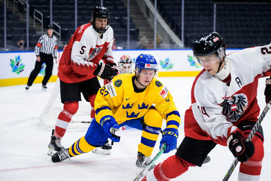 Theodor Niederbach of Sweden against David Reinbacher and