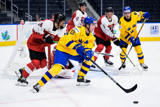 Ian Scherzer of Austria and Isak Rosén of Sweden