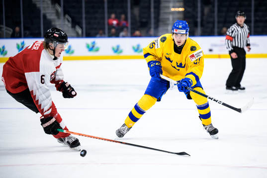 Luca Auer of Austria and Liam Öhgren of Sweden