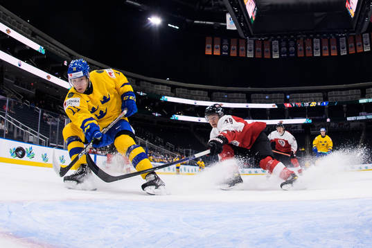 Fabian Lysell of Sweden and Martin Urbanek of Austria