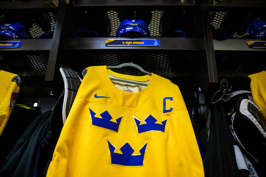 Jersey of Emil Andrae of Sweden