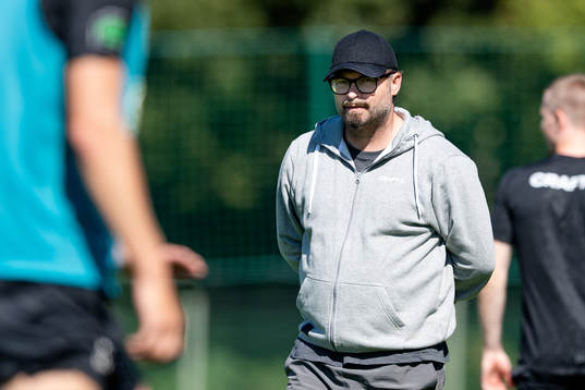 Varbergs tränare Joakim Persson