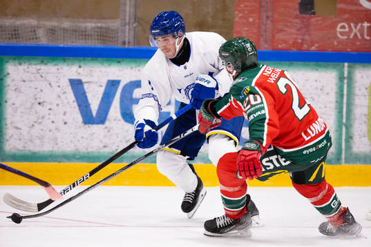 Leksands Matt Caito och Frölundas Joel Lundqvist