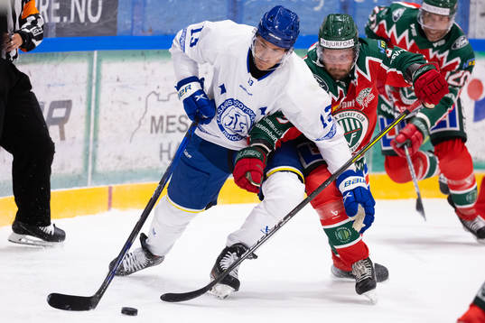 Leksands Jon Knuts och Frölundas Jan Mursak