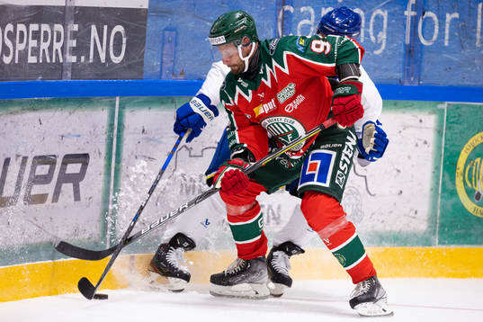 Leksands Jon Knuts och Frölundas Jan Mursak