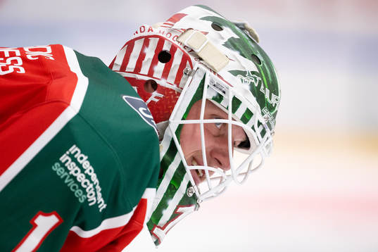 Frölundas målvakt Lars Johansson