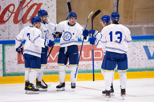 Leksands Jesper Kardergård jublar