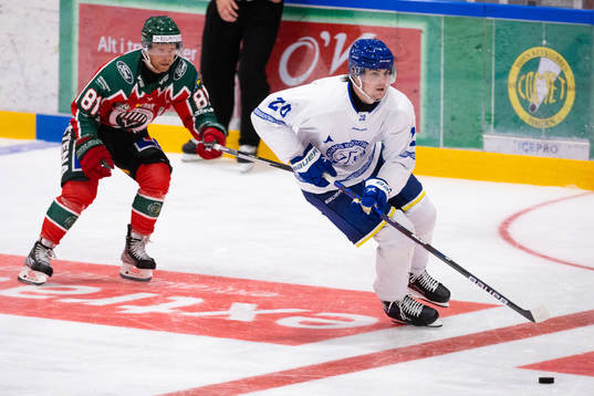 Frölundas Ryan Lasch och Leksands Lian Bichsel